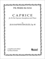 CAPRICE OP 80 SOPRANO SAXOPHONE cover